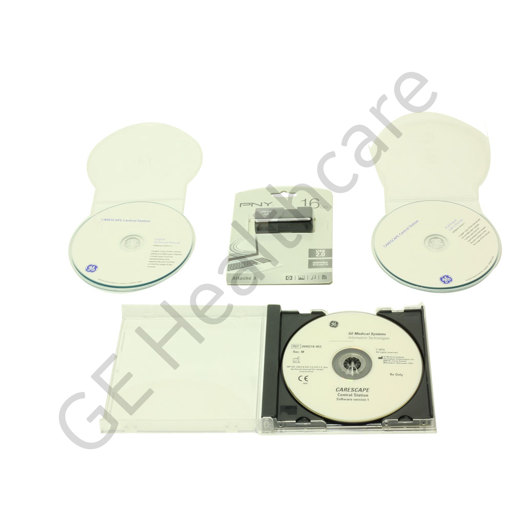 Kit Reimage CARESCAPE™ Central Station MP100 V1 1-0-0 Kit Reimage CARESCAPE™ Central Station MP100 V1 1-0-0