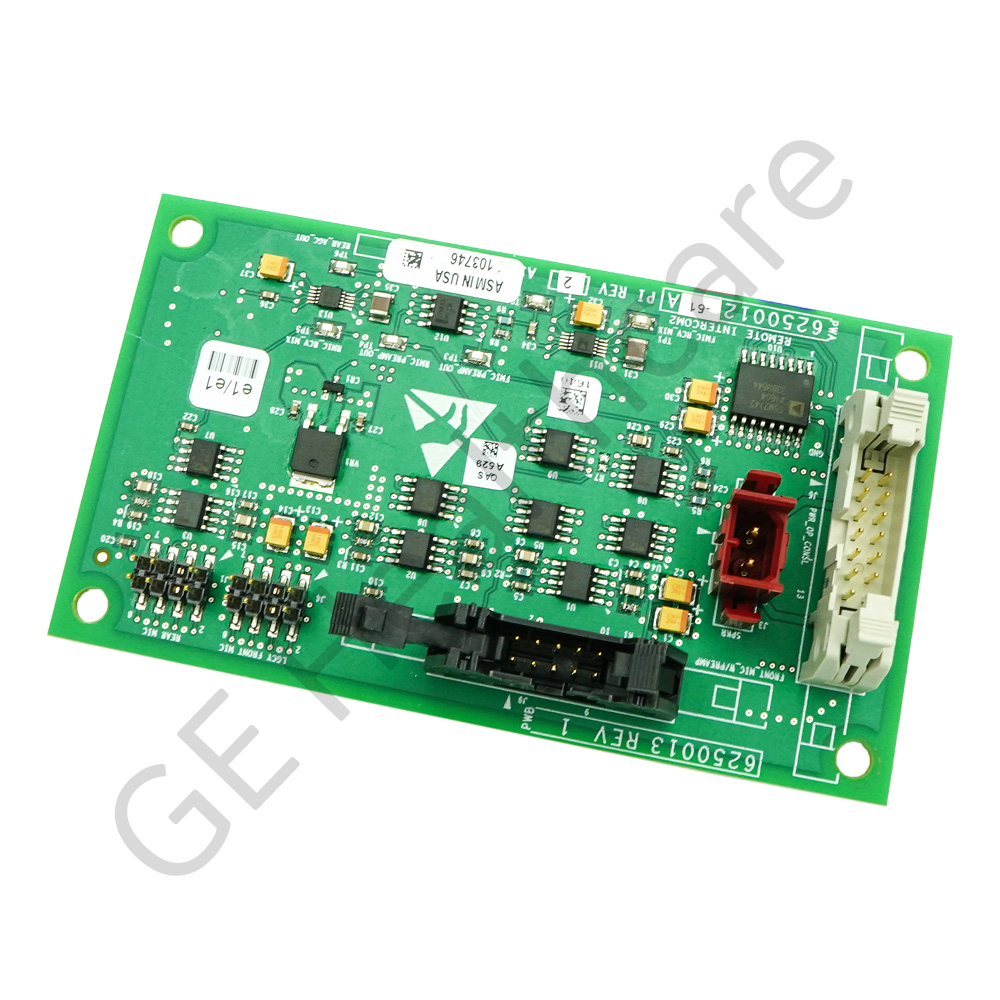 REMOTE INTERCOM II BOARD 6250012-H REMOTE INTERCOM II BOARD 6250012-H